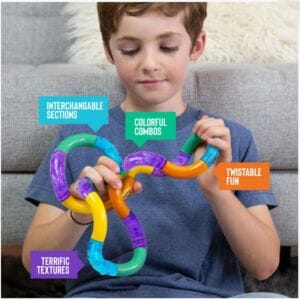 Tangle Texture - Fidget pentru relaxare si motricitatea mainii - In Romania prin Didactopia