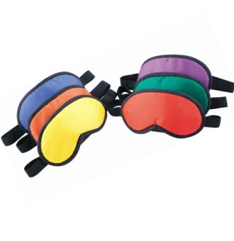 Masca ochi copii - Set de 6 masti pentru acoperirea ochilor - Jocuri de indemanare si senzoriale