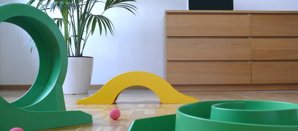 Set minigolf Pro - Interior - Myminigolf Germania 2