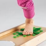 Traseu senzorial S - Pietricele - poteca echilibru - sport si miscare - Erzi Germania