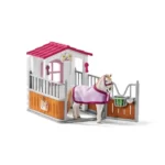 Boxa pentru cai - Horse Club - Figurina originala Schleich 42368 - Didactopia