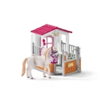 Boxa pentru cai - Horse Club - Figurina originala Schleich 42368 - Didactopia
