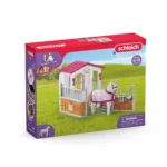 Boxa pentru cai - Horse Club - Figurina originala Schleich 42368 - Didactopia
