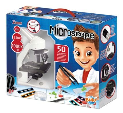 Microscop - 50 experimente- Produs original BUKI France prin Didactopia by Evertoys