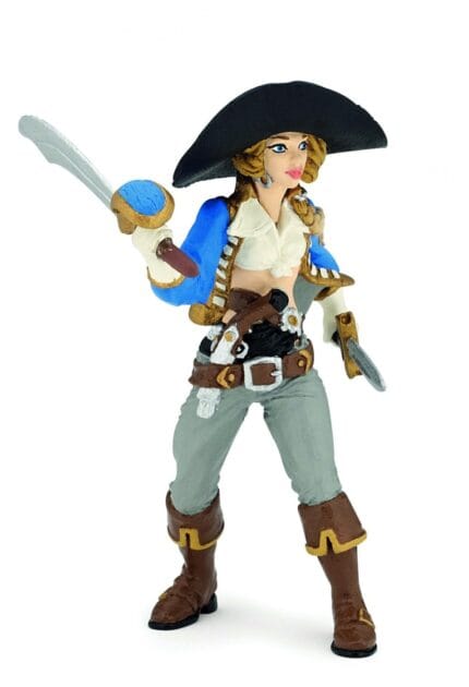 PAPO FIGURINA FEMEIE PIRAT BLONDA-Pirati si Corsari-original PAPO prin Didactopia by Evertoys