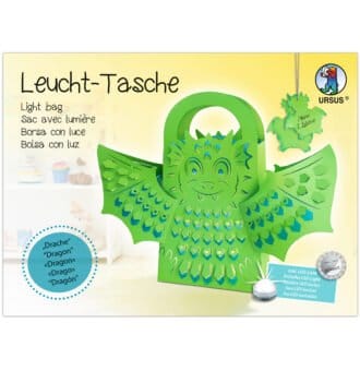 Gentuta luminoasa - Dragon - Set bricolaj carton inclusiv LED