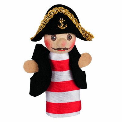 Pirat - Capitan - Marioneta pentru deget - teatru de papusi - original KERSA Germania
