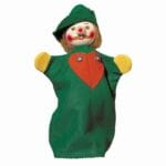 Vanator - Marioneta cu cap din lemn - Teatru de papusi - original KERSA Germania