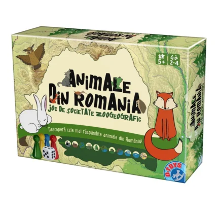 Animale din Romania - Joc educativ - Descopera si intelege fauna regionala - limba romana