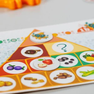 Buboo invata despre alimentatia sanatoasa - Joc educativ - limba romana