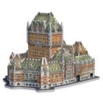 Château Frontenac, Quebec City - Hotelul din castel - Puzzle 3D - Original Wrebbit3D