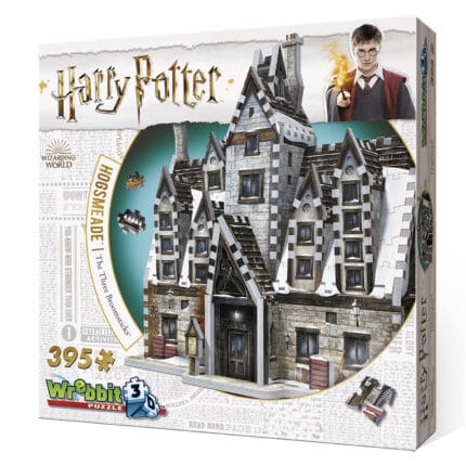 Hanul ”La Trei Mături” din Hogsmeade - Harry Potter - Puzzle 3D - Original Wrebbit