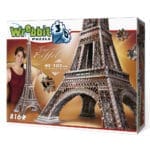 Turnul Eiffel, Paris - 1 metru înălţime - Puzzle 3D - Original Wrebbit3D
