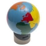 Cutia continentelor - Geografie si fauna - Inclusiv figurine si glob - Compatibil Montessori