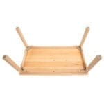 Masa mare copii cresa - 120 x 60 x 40 cm înălţime - Integral lemn