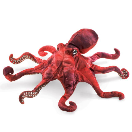 Caracatiță / Octopus - Marionetă de mână, 45 cm - Original Folkmanis®