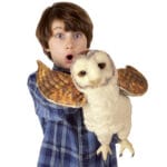 Bufniță - Marionetă pentru teatru de păpuși - Original Folkmanis®