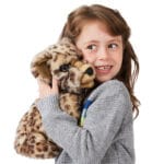 Leopard - Marionetă pentru teatrul de păpuşi - 35 cm - Original Folkmanis