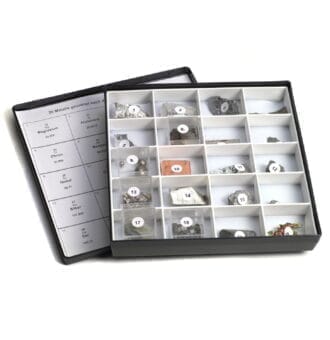 Metale industriale - Colectie didactica - 20 mostre de metale - Krantz Germania