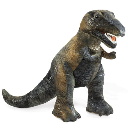 T-Rex / Dinozaur Tyrannosaurus Rex - Marionetă de mână, 35 cm - Original Folkmanis®