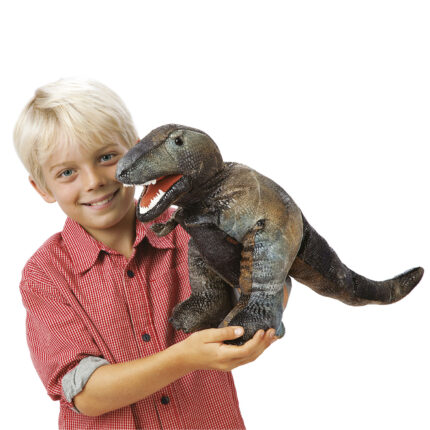 T-Rex / Dinozaur Tyrannosaurus Rex - Marionetă de mână, 35 cm - Original Folkmanis®