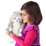 Pisica pufoasa - Marionetă pentru teatru de păpuși - Original Folkmanis®