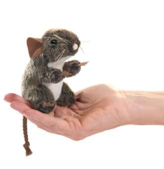 Mini Şoricel de câmp - Marionetă pentru degete - 10 cm - Original Folkmanis