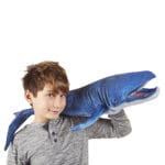 Balenă Albastră - Marionetă de mână XL, cca. 70 cm - Original Folkmanis®