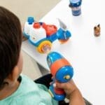 Bormasina Magica - Motocicleta de politie - Bormasina Magica - Educational Insights