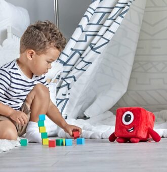 Mascota din plus Numberblocks - Unu - Jocuri matematice - Hand2Mind