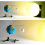 Model astronomic Soare Pamant Luna - Demonstratie eclipse si fazele lunii - Aparat demonstratii pedagogice