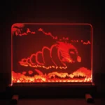 Pictura pe lumina - Sevalet din sticla iluminata - 55 x 45 cm