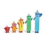 Set figurine Numberblocks - De la Unu la Cinci - Jocuri Calatorie - Hand2Mind
