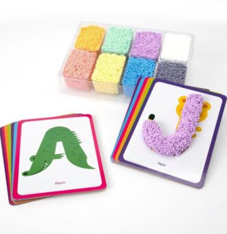 Spuma de modelat Playfoam™ - Invatam alfabetul - Jocuri matematice - Educational Insights