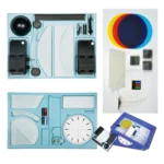 Kit DEMO magnetic Optica - 60 Demonstratii - Experimente pt profesori - Echipamente magnetice pentru tabla - Original NTL - In Romania prin Didactopia by Evertoys