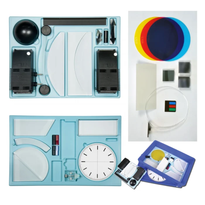 Kit DEMO magnetic Optica - 60 Demonstratii - Experimente pt profesori - Echipamente magnetice pentru tabla - Original NTL - In Romania prin Didactopia by Evertoys