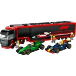 Set LEGO CITY CAMION F1 CU MASINILE F1 RB20 SI AMR24 60445 - prin Didactopia