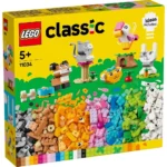 Set LEGO CLASSIC ANIMALUTE CREATIVE 11034 - prin Didactopia