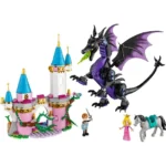 Set LEGO DISNEY PRINCESS MALEFICENT SUB FORMA DE DRAGON 43240 - prin Didactopia