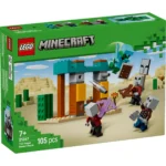 Set LEGO MINECRAFT PATRULA ILLAGER ÎN DESERT 21267 - prin Didactopia