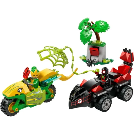 Set LEGO SPIDEY SPIN SI ELECTRO IN DINO-VEHICULE 11198 - prin Didactopia