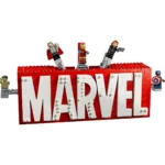 Set LEGO SUPER HEROES SIGLA SI MINIFIGURINE MARVEL 76313 - prin Didactopia