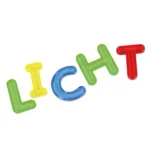 Litere transparente - translucide - Exercitii scriere - Set cu 26 litere majuscule - Accesorii Masa Luminoasa