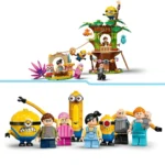 Set LEGO DESPICABLE ME4 RESEDINTA DE FAMILIE A LUI GRU SI A MINIONILOR 75583 - prin Didactopia