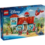 Set LEGO DISNEY CASA DE PE PLAJA A LUI LILO SI STITCH 43268 - prin Didactopia