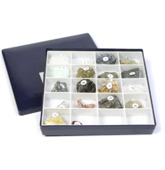 Colectie didactica de minerale - Proprietati electrice si magnetice - 18 minerale