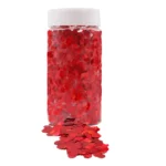 Paiete bricolaj - Rosu - 6 mm - 200 g - In tub cu capac