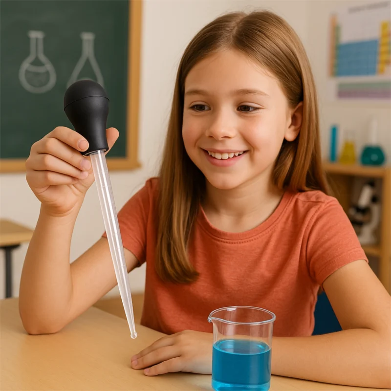 Pipeta pentru copii - XXL - 30 ml gradata - 29 cm lungime - Experimente STEM copii 2