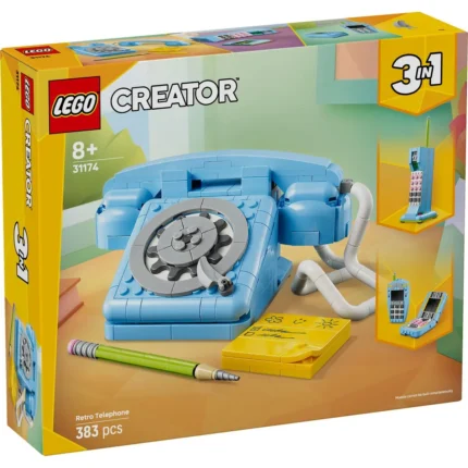 Set LEGO CREATOR TELEFON RETRO 31174 - prin Didactopia