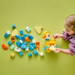 Set LEGO DUPLO ANIMALE PE ROTI 3 IN 1 10448 - prin Didactopia